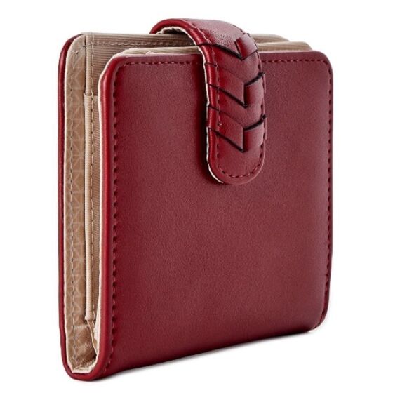 Faux Leather Bi-fold Wallet - Picture 3 of 4